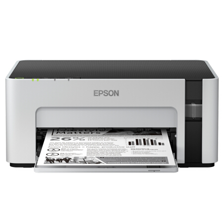 爱普生（EPSON）墨仓式M1129黑白无线打印机 全新设计内置墨仓家用商用打印无忧